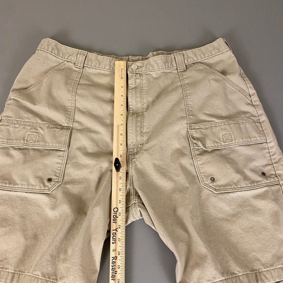 Wrangler‎ Mens Cargo Shorts Size 42 Beige Relaxed Fit Outdoor Casual Khaki - Picture 8 of 14